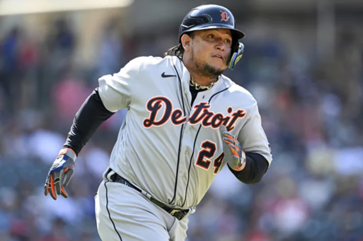 Cabrera singles, Torkelson and Carpenter homer as Tigers beat Guardians 4-1