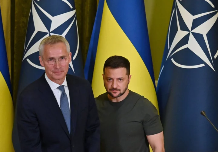 Zelensky says ‘only matter of time’ before Ukraine becomes Nato member