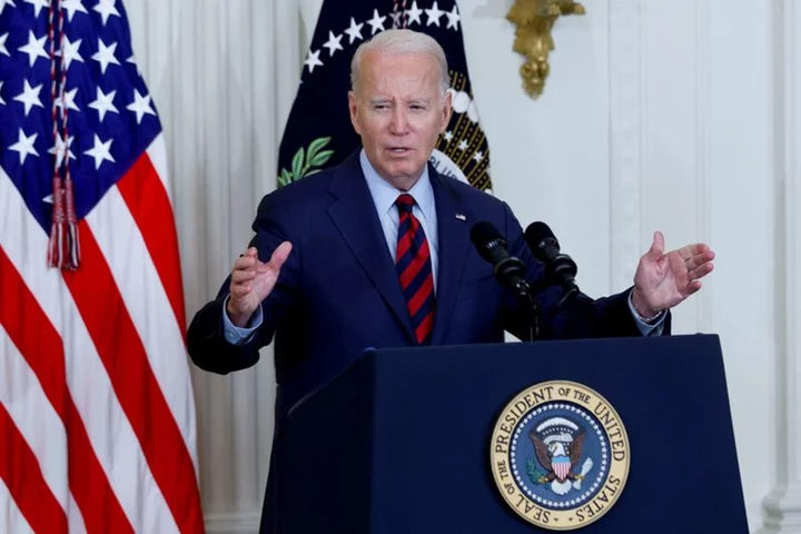 Biden says decision to provide cluster munitions to Ukraine was difficult -CNN interview
