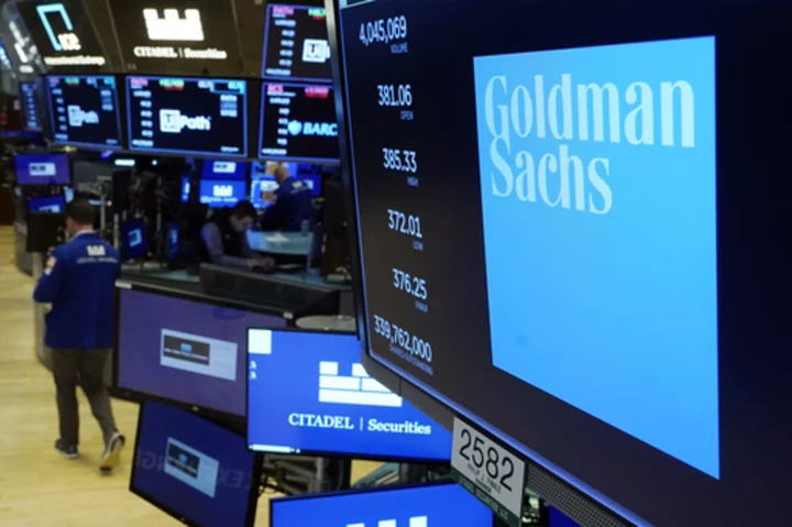 Goldman Sachs 3Q profits fall 33% as trading, investment banking remains stagnant