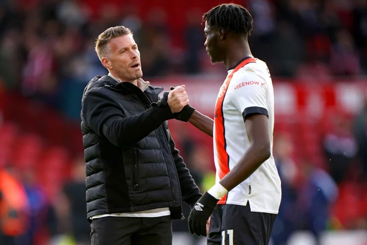 Rob Edwards salutes Luton super-sub Elijah Adebayo after equaliser at Forest