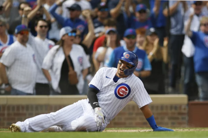 Wisdom hits go-ahead homer, playoff-hopeful Cubs beat Rockies 4-3