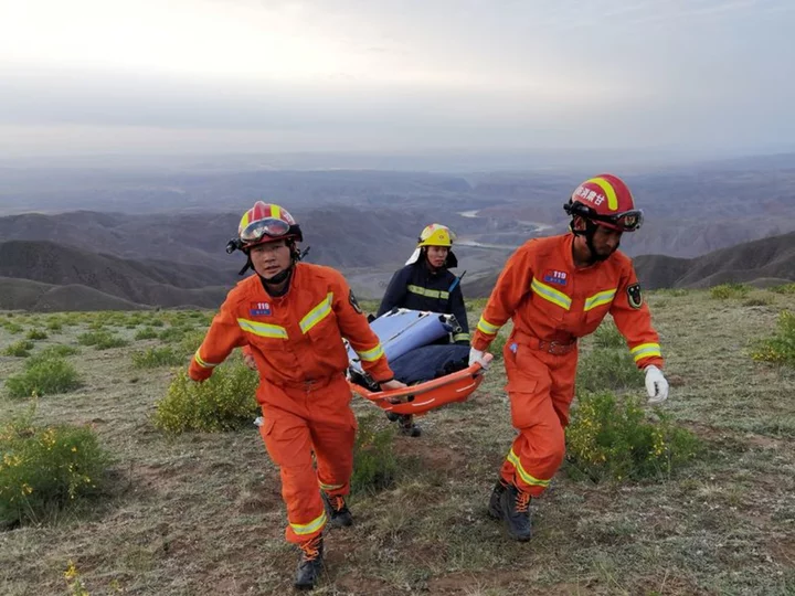 Flash flood in China kills five villagers who were herding sheep