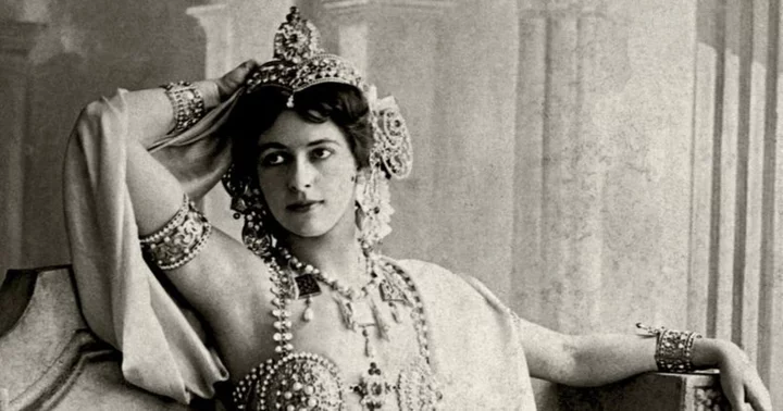 On this day in history, October 15, 1917, dancer and spy Mata Hari is executed