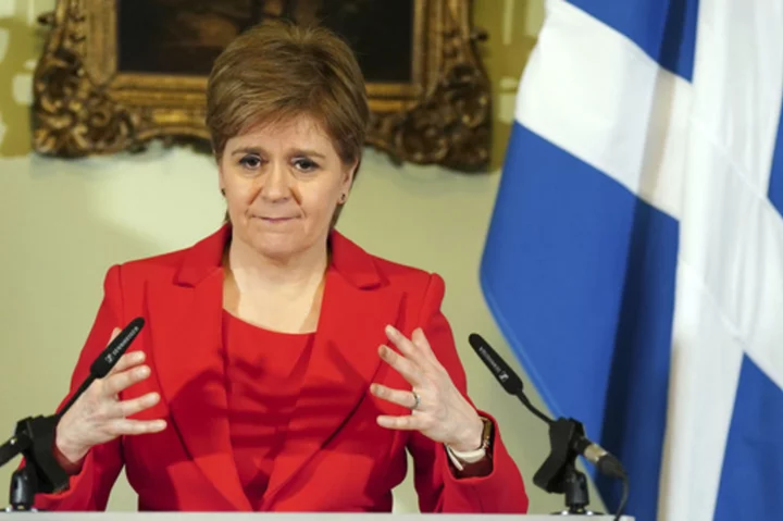 Ex-Scottish leader Nicola Sturgeon released after arrest by police in party finance probe