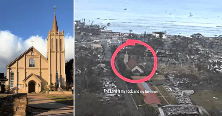 How old is the Maria Lanakila Catholic Church? Video shows historic structure completely unscathed amid devastating Hawaii wildfires