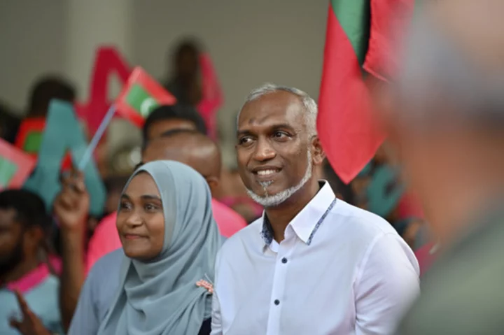 Jailed Maldives' ex-president transferred to house arrest after his party candidate wins presidency
