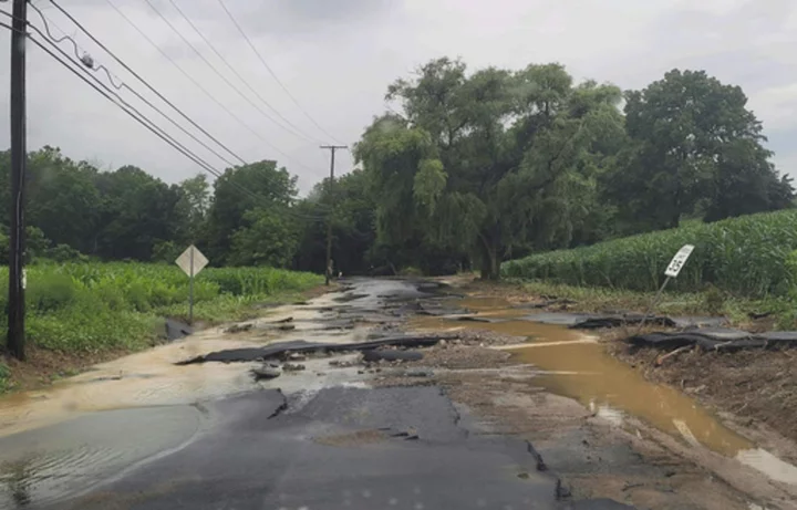 Heavy rains swamp Northeast again as flash flooding claims at least 5 lives in Pennsylvania