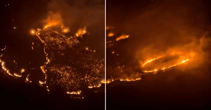 Hawaii Wildfires: Airline passenger's video of Maui burning has Internet in tears