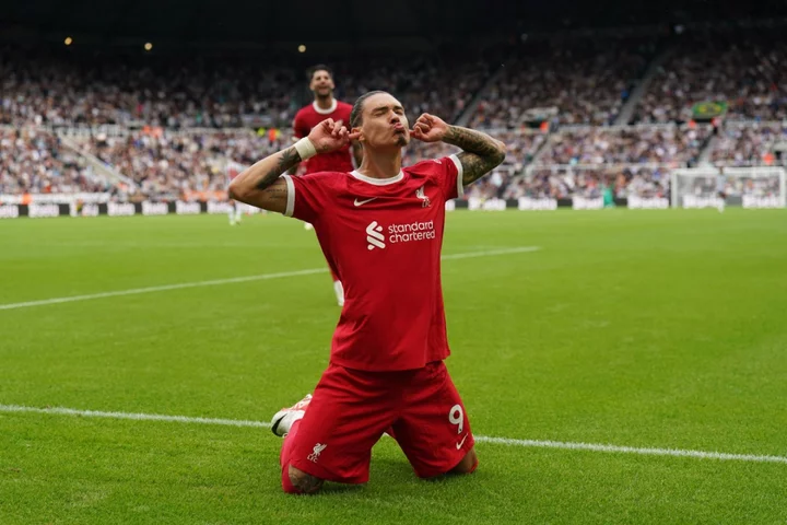 Late Darwin Nunez double earns 10-man Liverpool comeback win at Newcastle