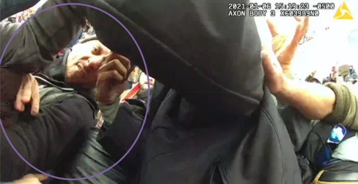 Rioter who stole badge, radio from beaten officer on Jan. 6 gets more than 4 years in prison