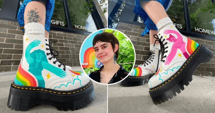 Who is Jess Vosseteig? Dr Martens in anti-trans firestorm after 'mastectomy' design on boots by queer illustrator