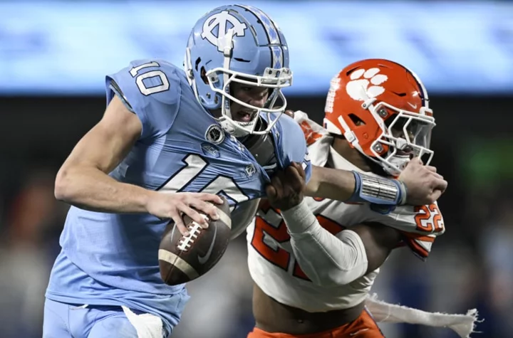 When is the last time UNC beat Clemson in football?