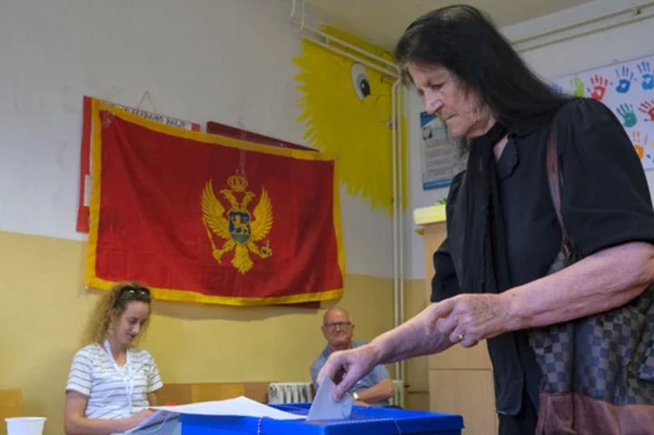 Montenegro holds snap parliamentary election that could determine EU path