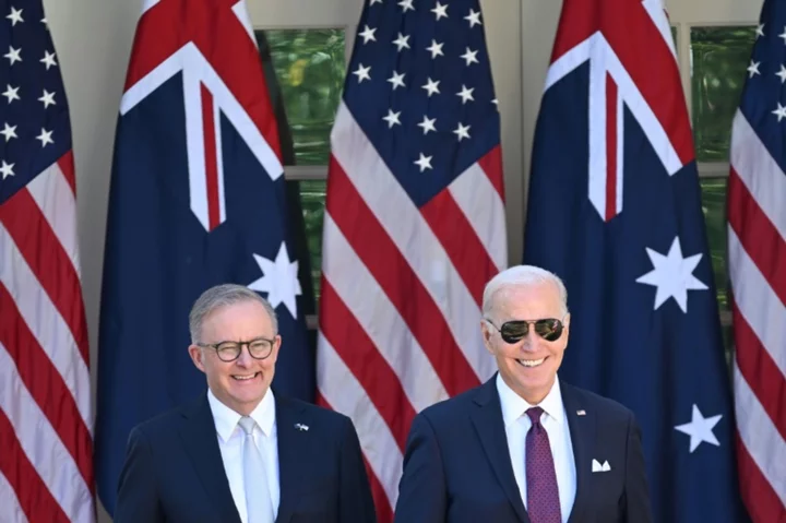 Biden, Australian PM hail alliance on lavish state visit