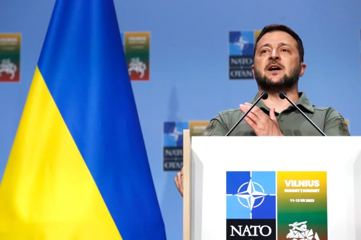 Watch live: Zelensky holds news conference after Nato talks