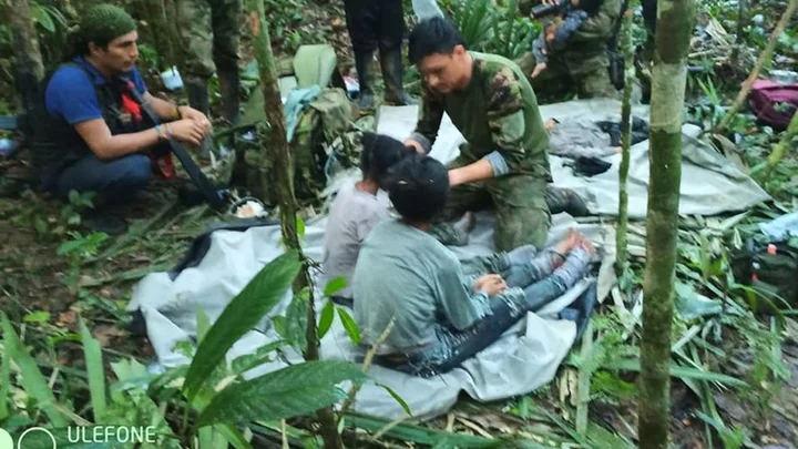 Colombia plane crash: Four children found alive in Amazon after 40 days